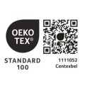Lateks certyfikowany według OEKO-TEX®: Standard 100